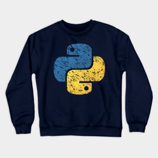 Phyton Programming Vintage Logo Crewneck Sweatshirt